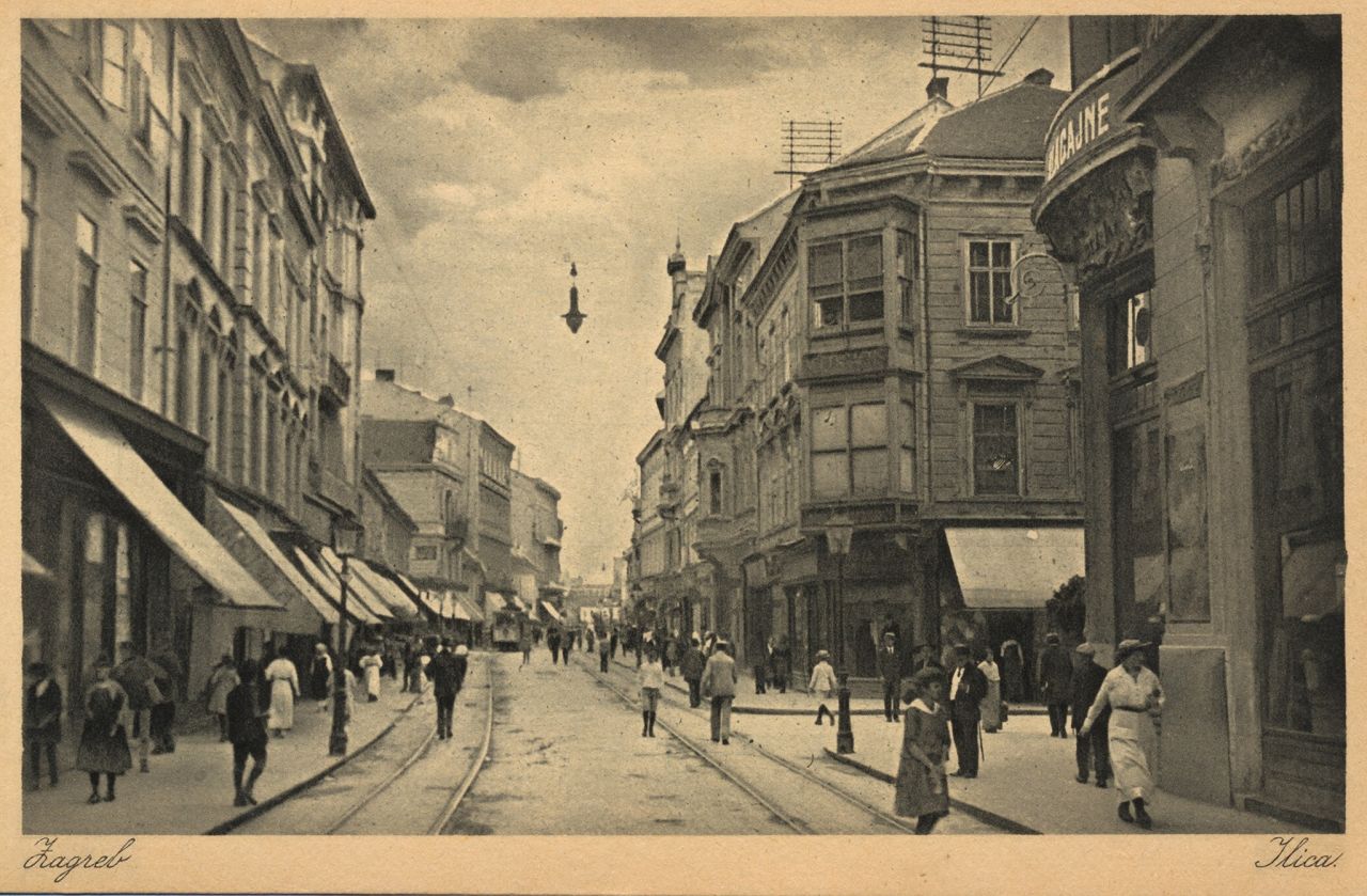 Ilica, oko 1920. godine C